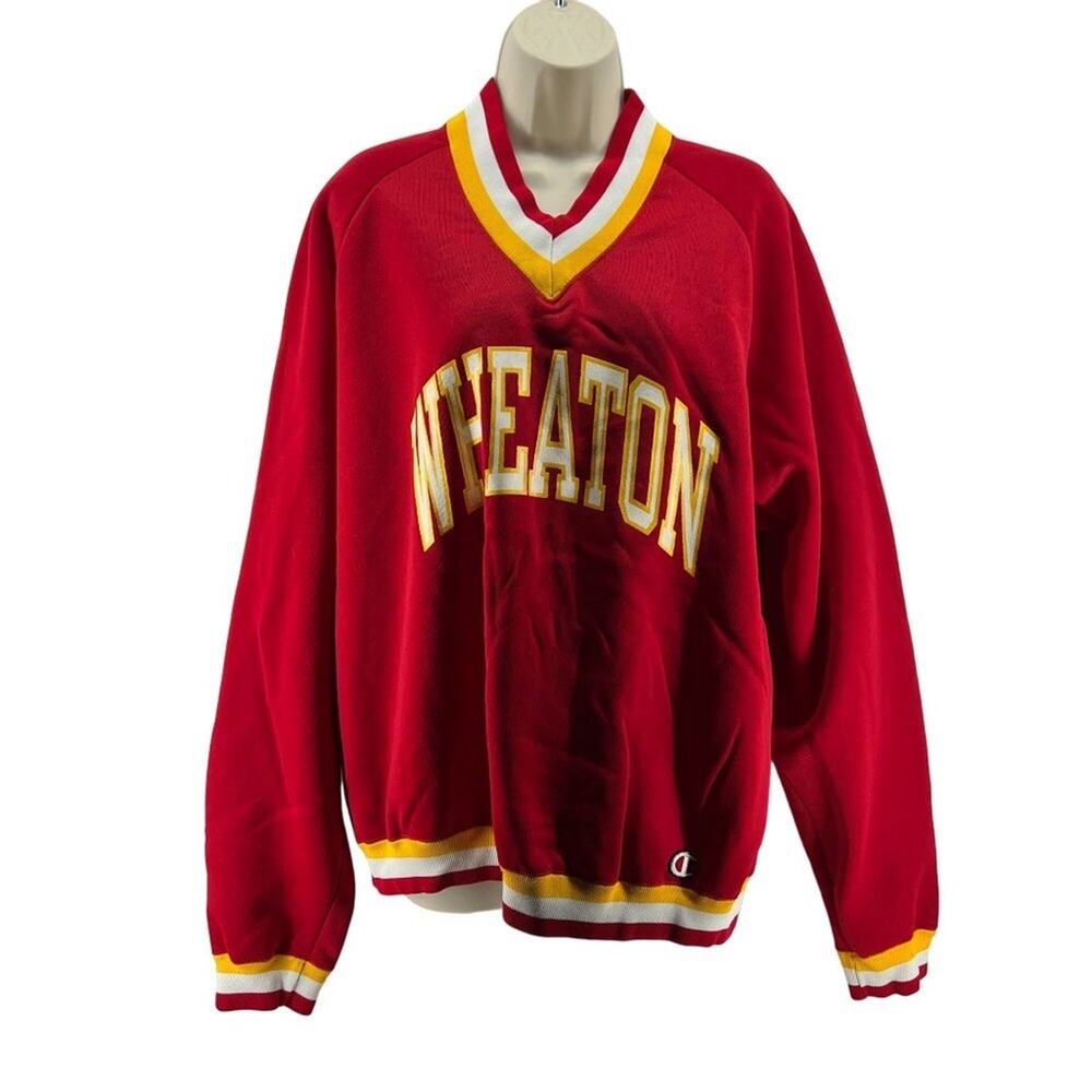Vintage 90s Champion Xlarge Wheaton Pullover Mens Xlarge